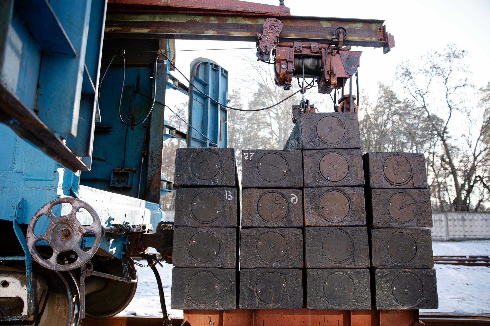 Металеве вагове обладнання